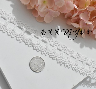 taobao agent 可穿丝带手工头饰发饰蕾丝花边辅料宽度3cmDIY材料满包邮