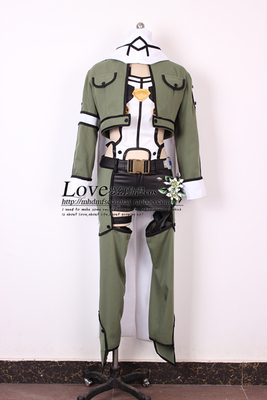 taobao agent 刀剑神域2 幽灵子弹 朝田诗乃 COSPLAY 服装定做