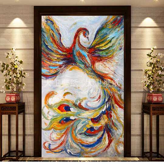 凤凰壁纸墙纸下载 凤凰壁纸墙纸设计 凤凰壁纸墙纸价格 Diy 淘宝海外