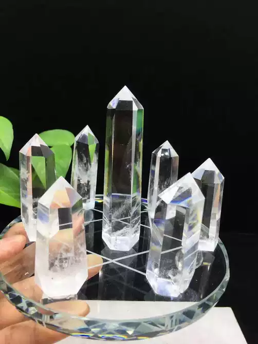 白水晶柱办公桌 白水晶柱办公桌