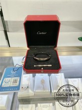 Новый Cartier Cartier 18k розовый золотой браслет Love 17