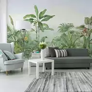 绿色植物壁纸下载 绿色植物壁纸设计 绿色植物壁纸价格 Diy 淘宝海外