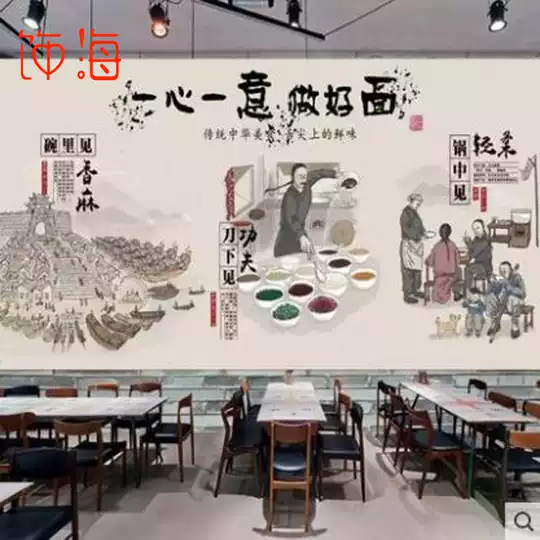 复古餐厅背景墙纸双十一性价比高品牌选购推荐 淘宝海外