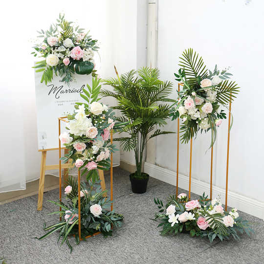 舞台布置假花设计 舞台布置假花种植 舞台布置假花图片 教学 淘宝海外