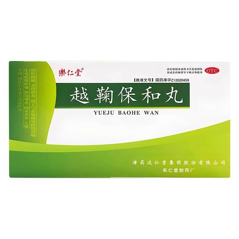 乐仁堂越鞠保和丸6g*5袋/盒