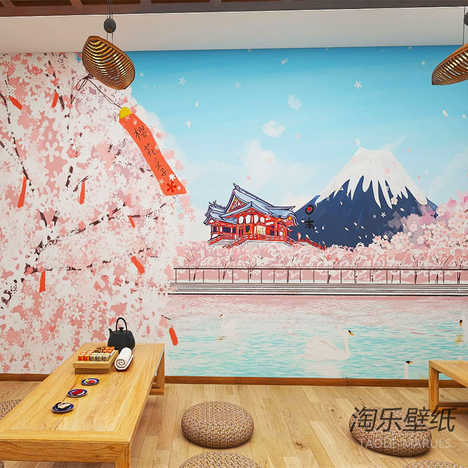 日本富士山壁纸背景墙新品 日本富士山壁纸背景墙价格 日本富士山壁纸背景墙包邮 品牌 淘宝海外