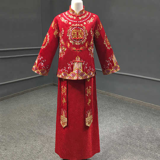 中式婚礼新郎服双十一性价比高品牌选购推荐 淘宝海外