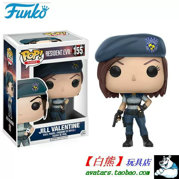 Настоящий Funko Pop Resident Evil Evil Castle Gil Valentine Jill Valentine