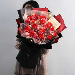 白玫瑰花束生日推荐品牌 新人首单立减十元 21年6月 淘宝海外