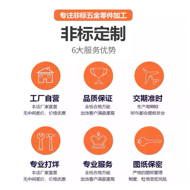 CNC precision hardware parts processing