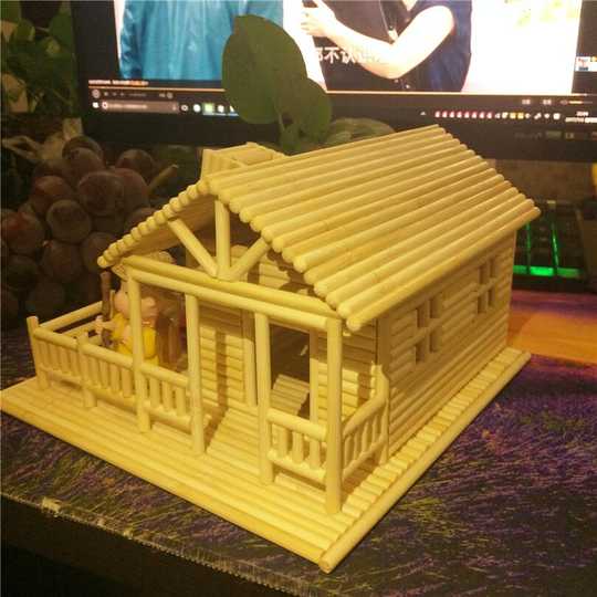 竹房子模型教学 竹房子模型价格 竹房子模型diy 哪里买 淘宝海外