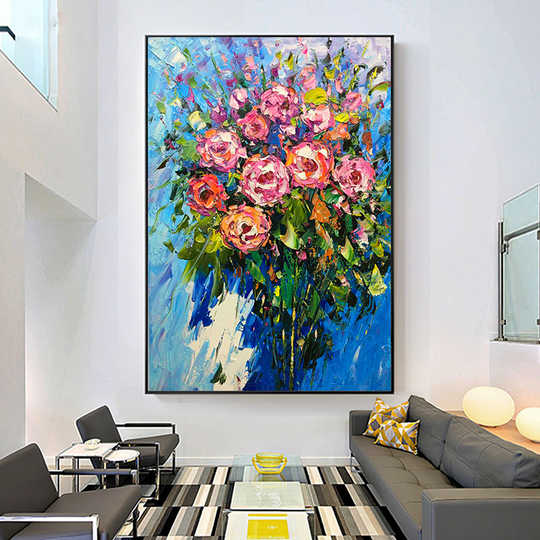 元の花壁画 最高の花の画像