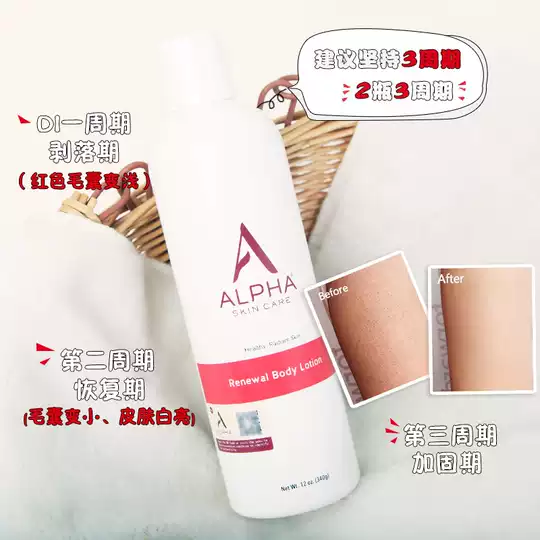 alpha skincare lotion