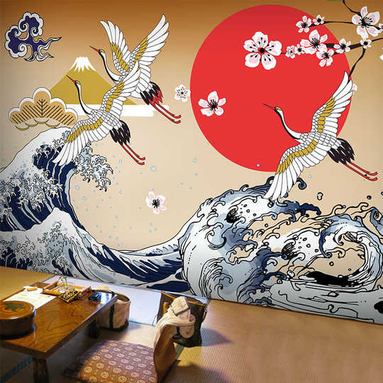 日式和风壁纸 新人首单优惠推荐 淘宝海外