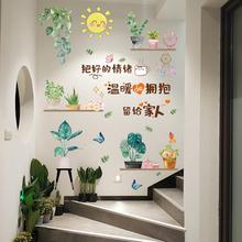 Ыижоухе инс скандинавском стиле говоря наклейка на стену лестницы стикеры буква с стикеры виниловая наклейка пвх хоме фото