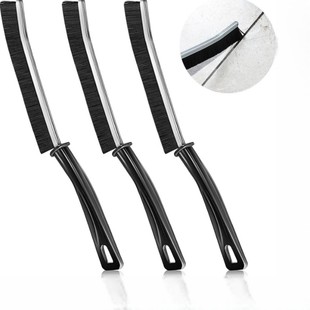 The gap in the bathroom tiles brushing the door track hard brush multi -function kitchen clean brush brush brush bathroom