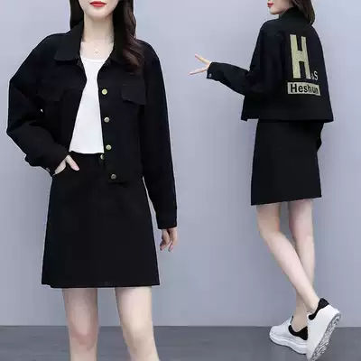 时尚套装牛仔裙穿搭 时尚套装牛仔裙搭配 时尚套装牛仔裙品牌 推荐 淘宝海外