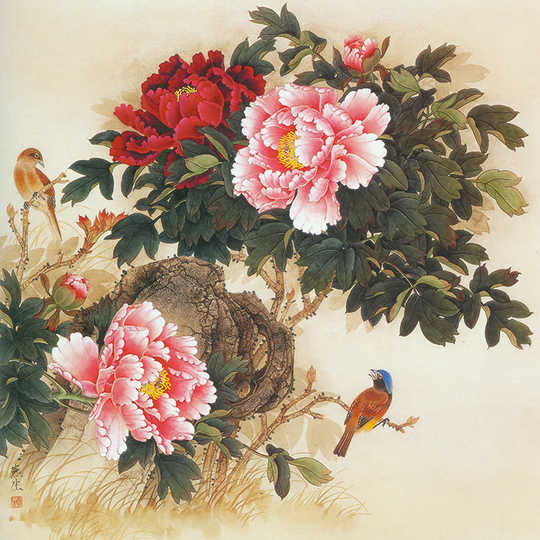 刺绣富贵花开 新人首单优惠推荐 淘宝海外