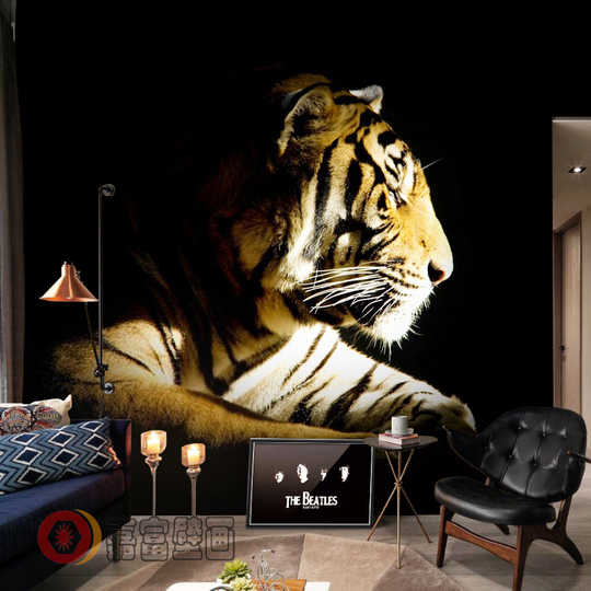 21 老虎壁纸壁画人气热卖榜推荐 淘宝海外