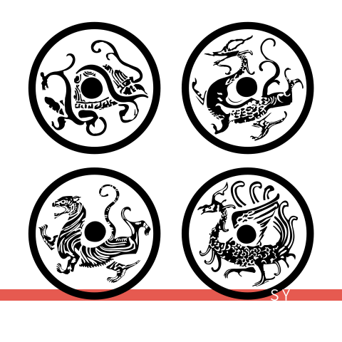 青龙白虎朱雀玄武画新品 青龙白虎朱雀玄武画价格 青龙白虎朱雀玄武画包邮 品牌 淘宝海外
