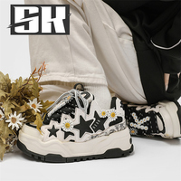 SK (Shoes) Guo Chao brand men and women couple shoes spring new daisy series star bread shoes increase thick bottom