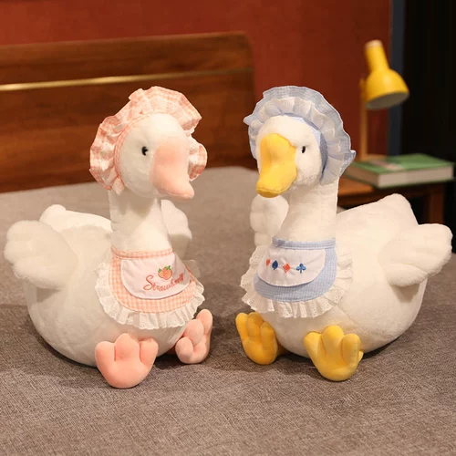 Плюшевая игрушка для сна, милая успокаивающая тряпичная кукла, утка