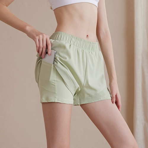 Спортивный комплект, шорты, штаны, быстросохнущее защитное белье, ростомер для спортзала, леггинсы для тренировок, высокая талия, для бега