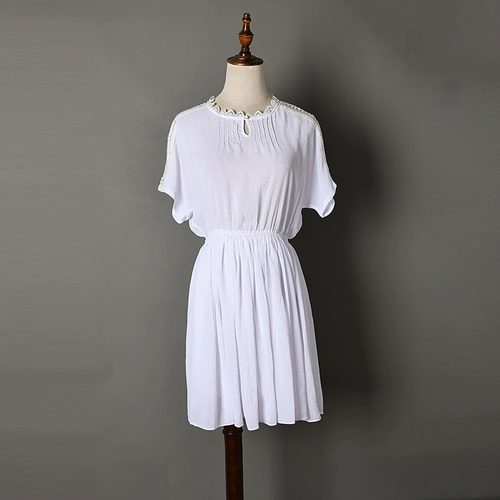 Летнее модное приталенное кружевное дизайнерское платье, тренд сезона