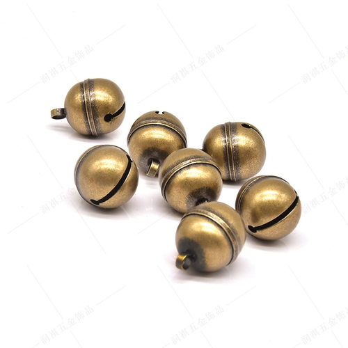 Латунный колокольчик, браслет, ожерелье, подвеска, детская креативная ручка ручной работы