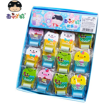 Watermelon Taro Roller Scrap Removal Rubber Sassafras Children's Creative Cartoon Learning Supplies Clean Rubber Sassafras for Students