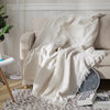 Scandinavian Simple Cotton Mesh Knitted Thread Blanket Sofa Blanket Nap Sofa Cover Blanket Double-Sided Travel Blanket