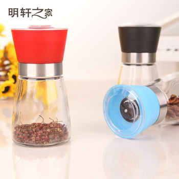 Ceramic Movement kitchen supplies pepper grinder pepper glass seasoning bottle manual grinder seasoning bottle