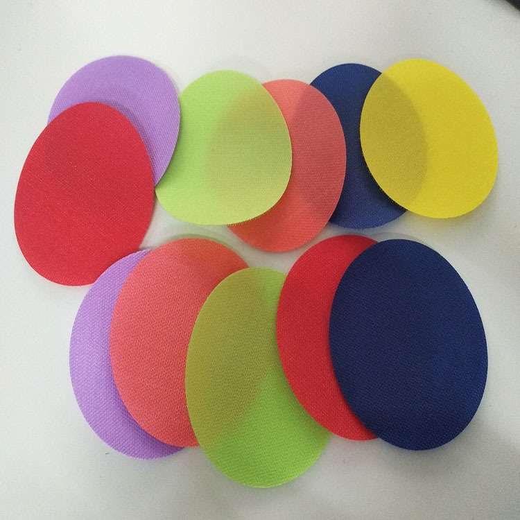 Amazon Hot Selling Carpet Positioning Marker Intelligence Game Environmental Protection Identification Circle Color Nylon Velcro