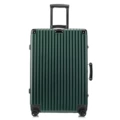 Navy blue-retro aluminum frame pc trolley case