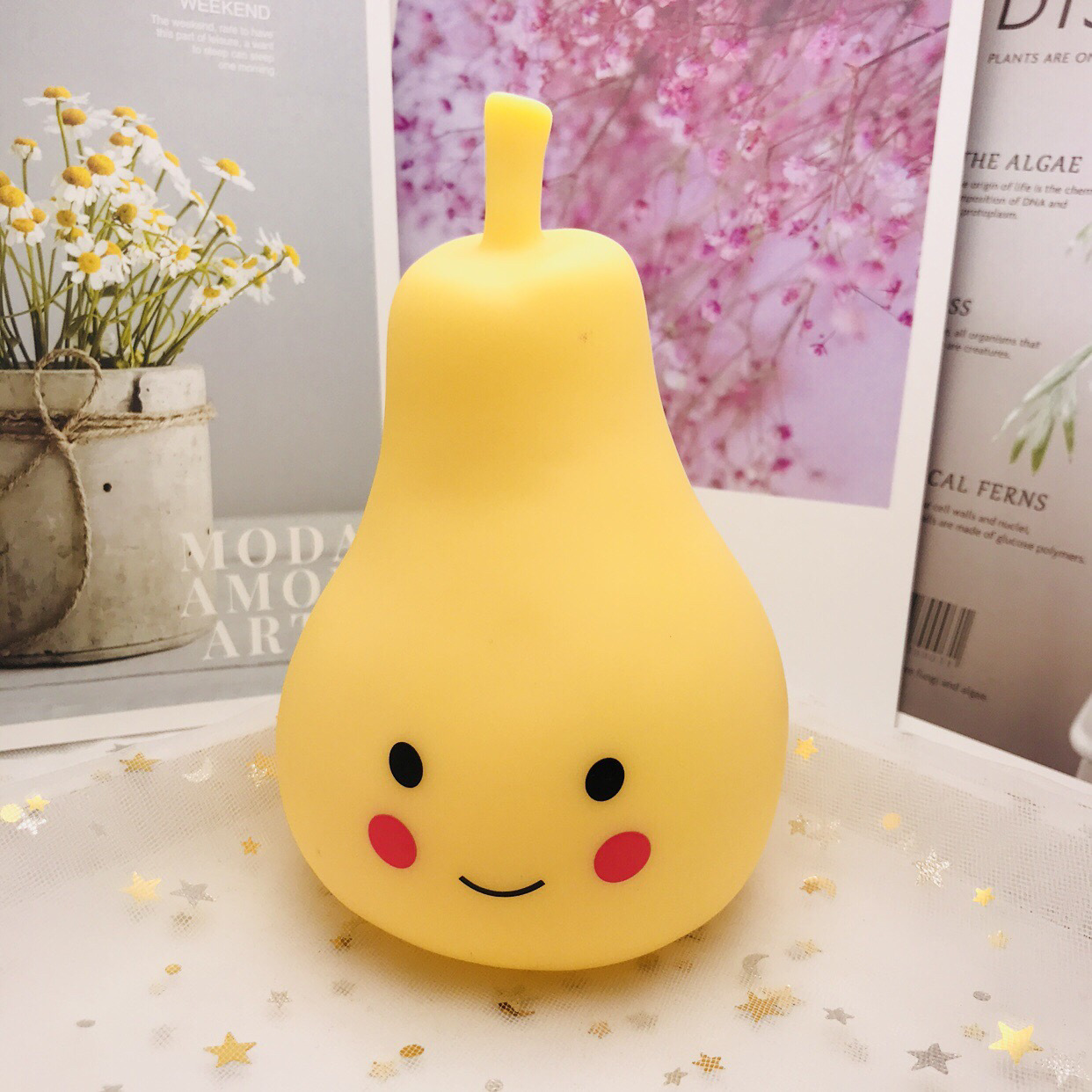 ins热卖款星星云朵太阳独角兽冰淇淋小夜灯 儿童房装饰发光玩具