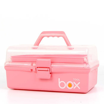 Youshi Household Storage Box Emergency Medicine Box Small Art Toolbox Three-layer Jewelry Storage Box