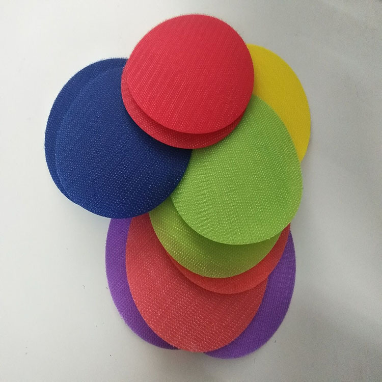 Amazon Hot Selling Carpet Positioning Marker Intelligence Game Environmental Protection Identification Circle Color Nylon Velcro