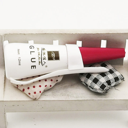 Factory spot Yaochi beauty red cover multi-eye glue double eyelid paste white false eyelash glue