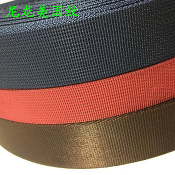 Thickness 1mm luggage portable imitation nylon American fine pattern 2.0/3.8/5cm environmental protection nylon webbing