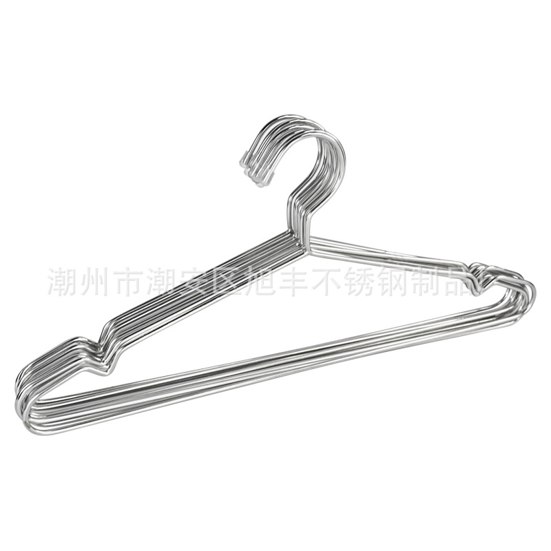 Customizable! Stainless Steel Solid Clothes Hanger, Non-Slip Clothes Drying Rack, Kidsren's Clothes Hanger, Hook Clothes Hanger, Windproof