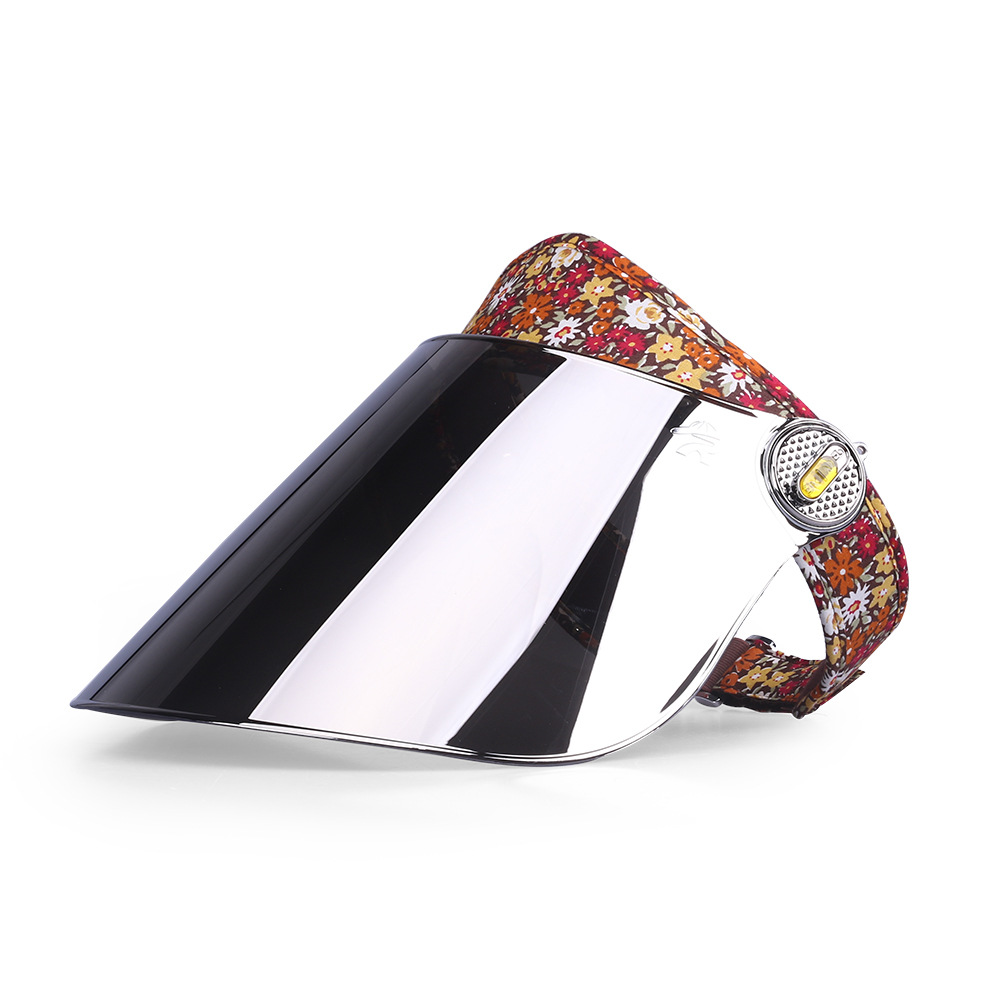 遮阳帽女士遮脸百搭防晒防紫外线空顶帽户外活动骑车电动车遮阳帽