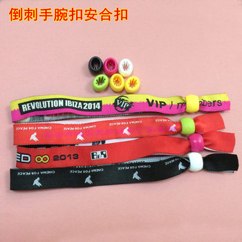 Manufacturer's Discount Disposable Wrist Strap Barb One-Way Adjustment Buckle Activity Identification Strap Anti-Tamper Anti-Theft Anti-Adjustment Buckle