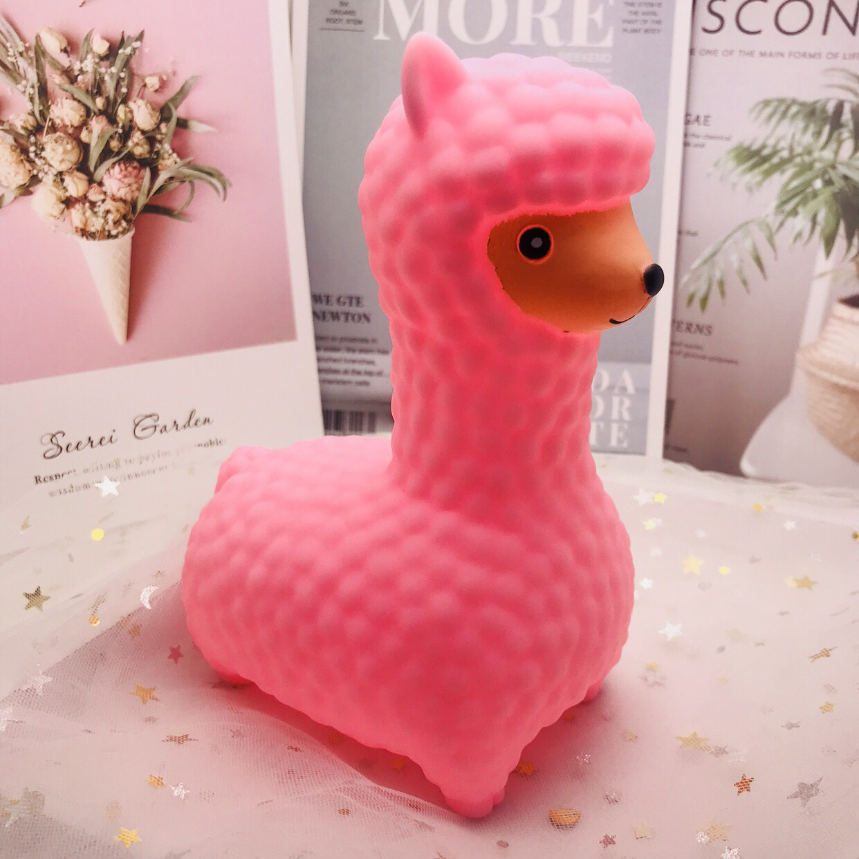 ins热卖款星星云朵太阳独角兽冰淇淋小夜灯 儿童房装饰发光玩具