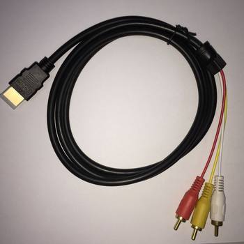 Manufacturer Wholesale Hdtv to Av Cable Hdtv to Color Difference Cable Hd Video Adapter Cable Hdtv to 3Rca Cable