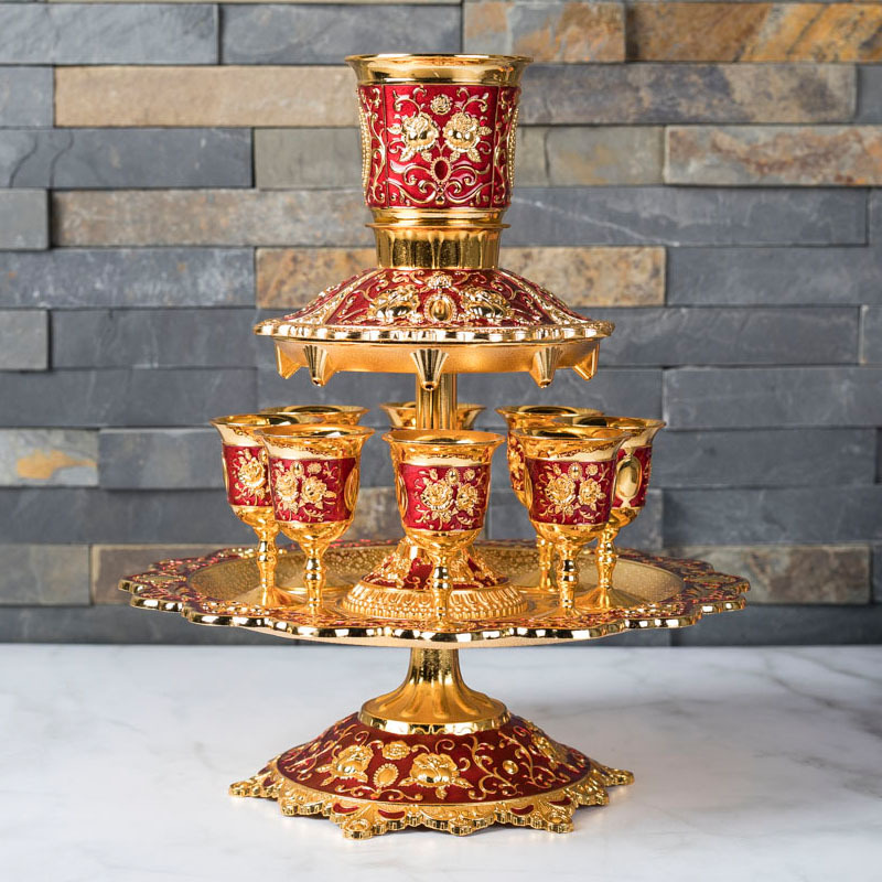 Dinner Party Metal Wine Glass Holder Quick Wine Wine Pour Wine Pour Wine Pot Wine Dispenser Wine Set Gift Set