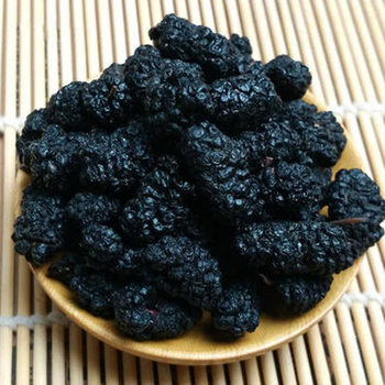 Mulberry large grain black mulberry dried 500g new goods no sand no processing Mulberry wholesale tea porridge