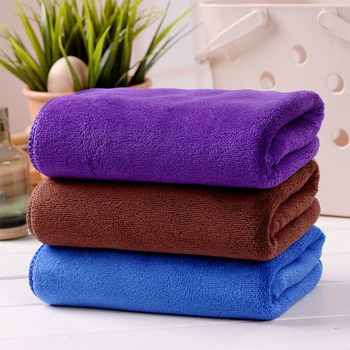 Barber shop microfiber thickened absorbent towel multifunctional car wash towel printed logo support generation hair