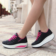 One-piece delivery thick-soled leather rocking shoes breathable sports casual shoes factory wholesale cross-border plus size wom