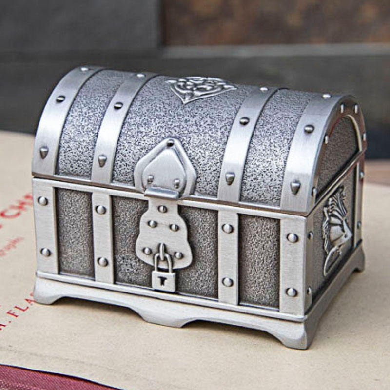 Metal European creative jewelry box retro pirate treasure box jewelry storage box a generation of cross-border foreign trade
