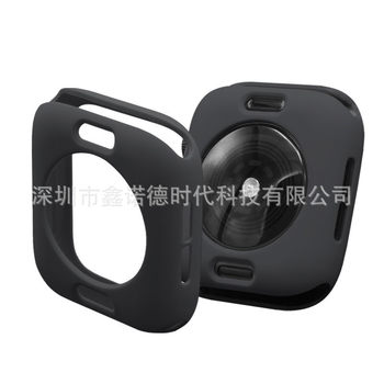 Applicable to Apple silicone protective case Apple watt4 generation silicone candy protective case 1234 generation shell wholesale